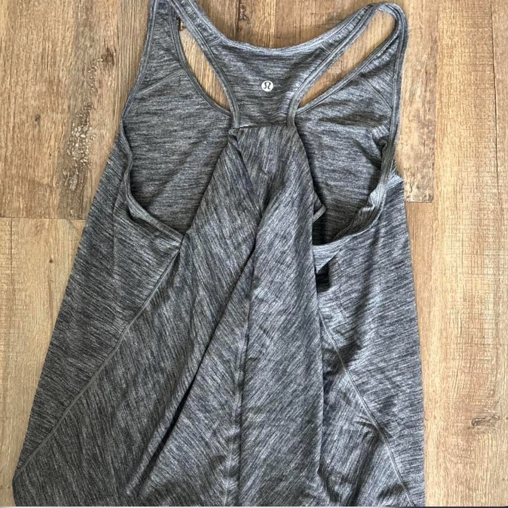 Lululemon Athletica Charcoal Tank Top